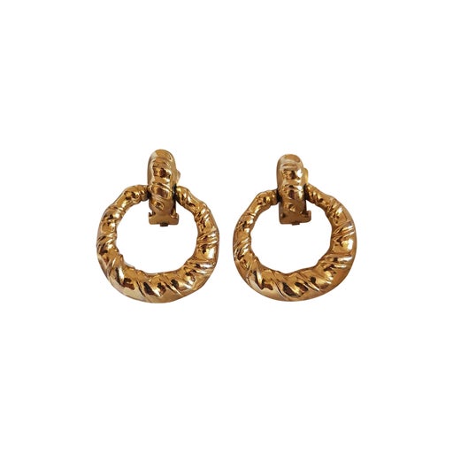 Dior clip-on earrings