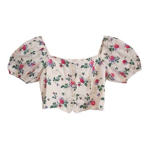 Crop top en coton