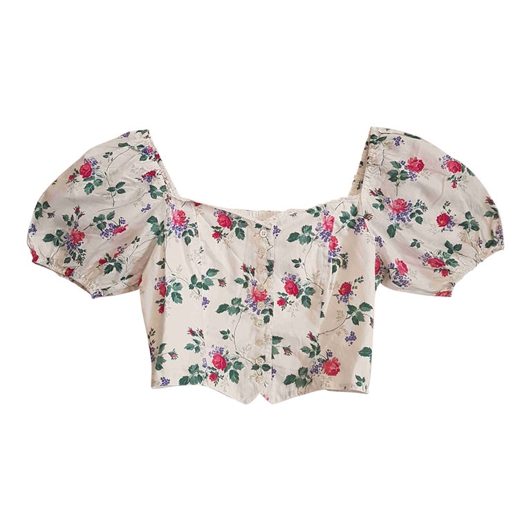 Crop top en coton
