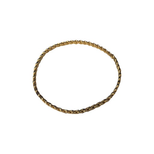 Gold metal bracelet