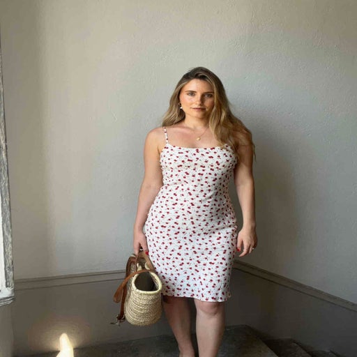 Robe à fleur