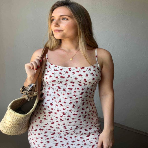 Robe à fleur