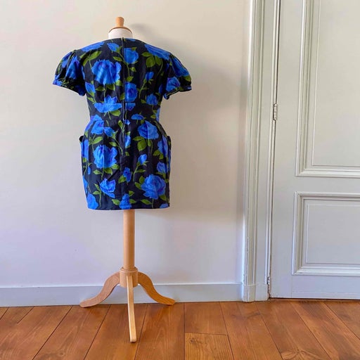 Mini robe à fleurs
