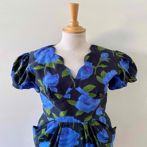 Mini robe à fleurs
