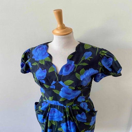 Mini robe à fleurs
