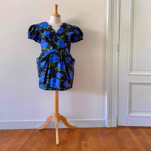 Mini robe à fleurs