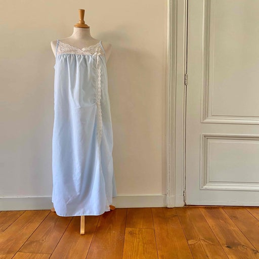 Robe nuisette en coton