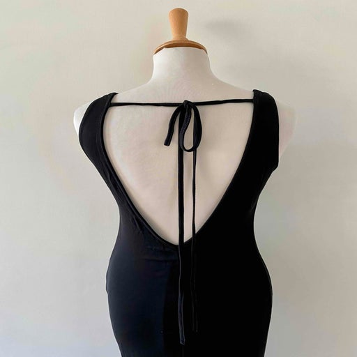 Robe longue dos nu