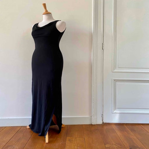 Robe longue dos nu