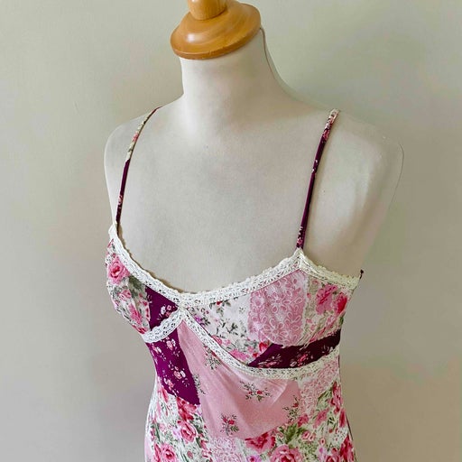 Robe nuisette patchwork
