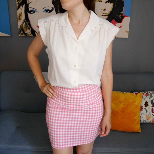 Mini jupe vichy