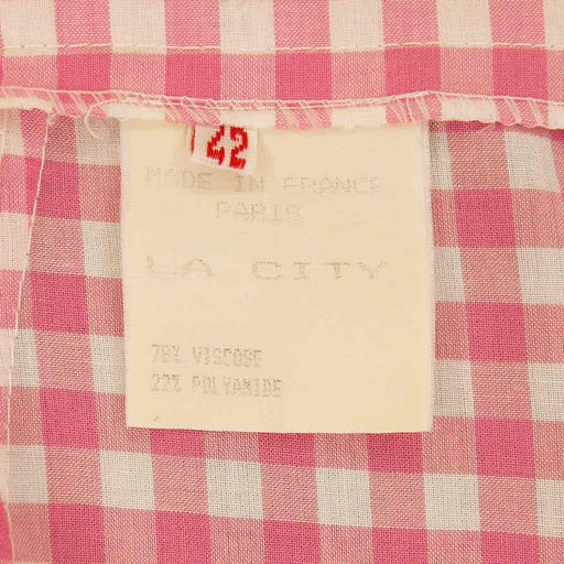 Mini jupe vichy