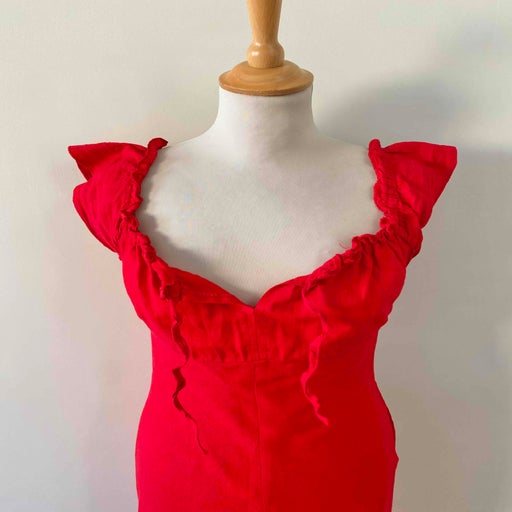 Robe midi en lin