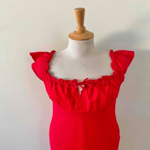 Robe midi en lin