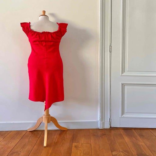 Robe midi en lin