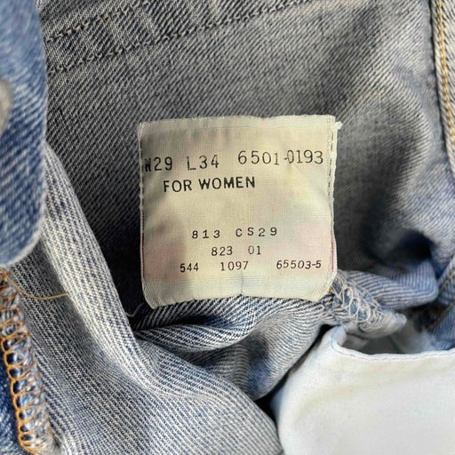 Jean Levi's 501 W29L34