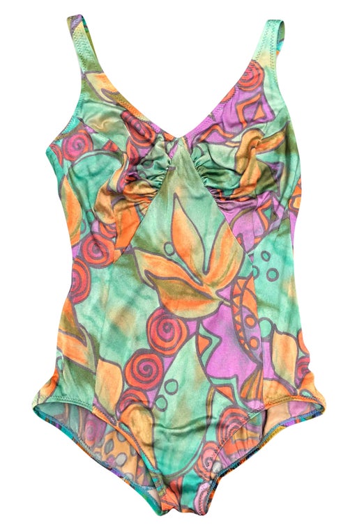 Multicolored vintage swimsuit, shades