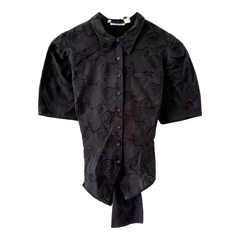 Blouse brodée Cacharel