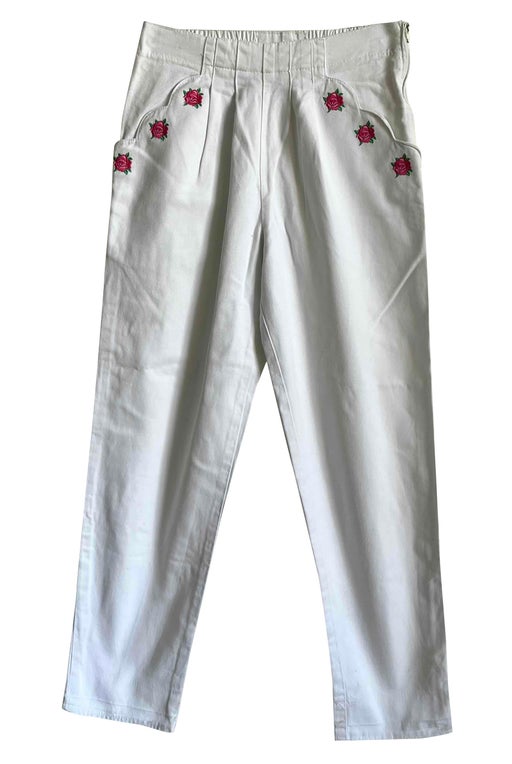 Embroidered pants