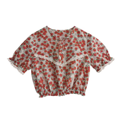 Floral crop top