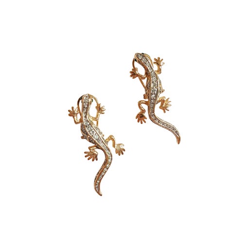 Golden earrings