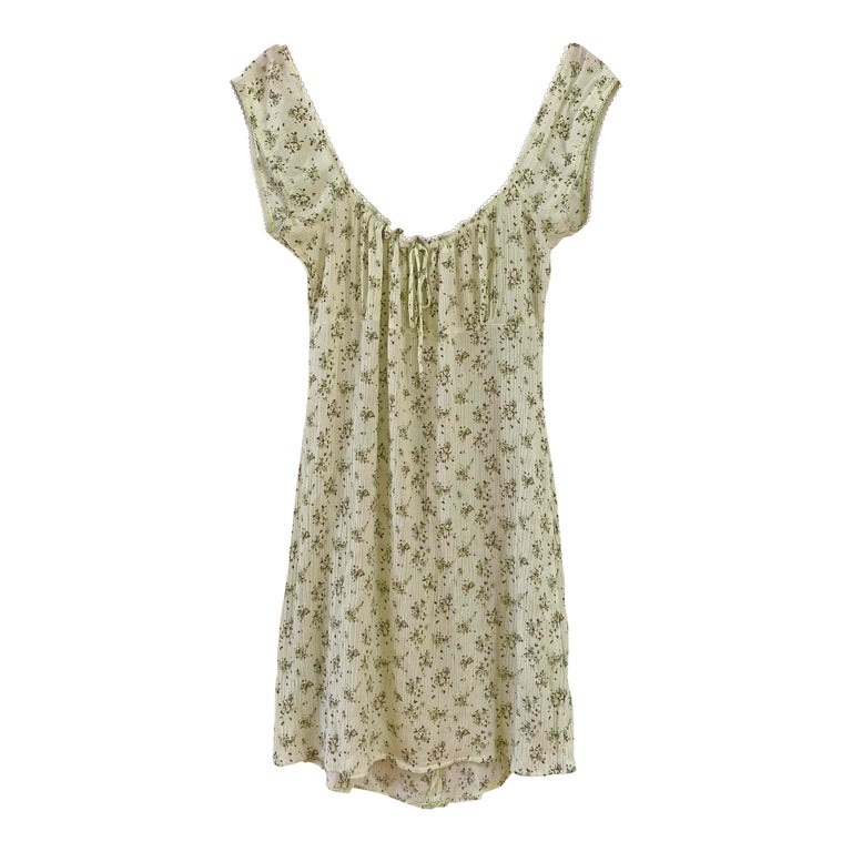 Mini robe à fleurs