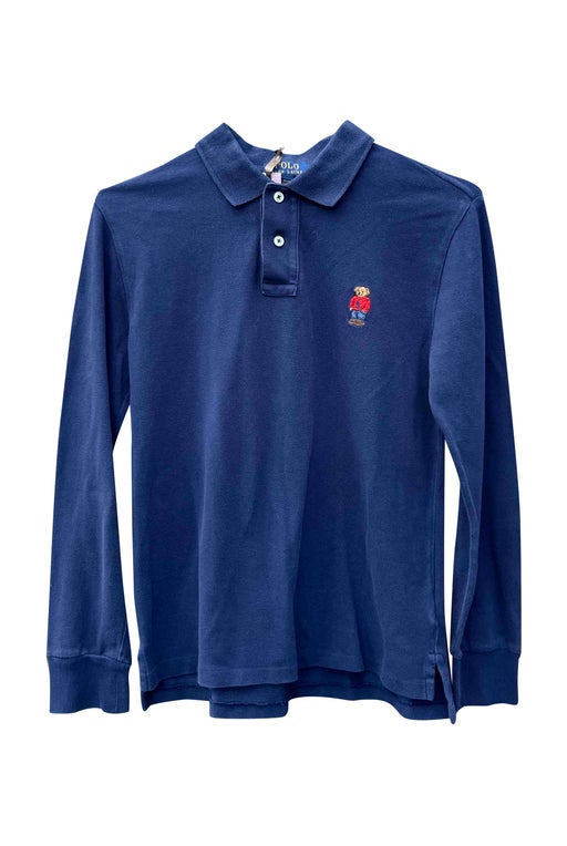 Polo manches longues Ralph Lauren - broderie
