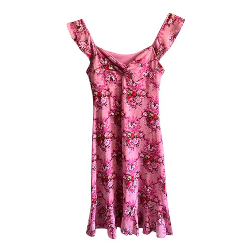 Robe midi à fleur