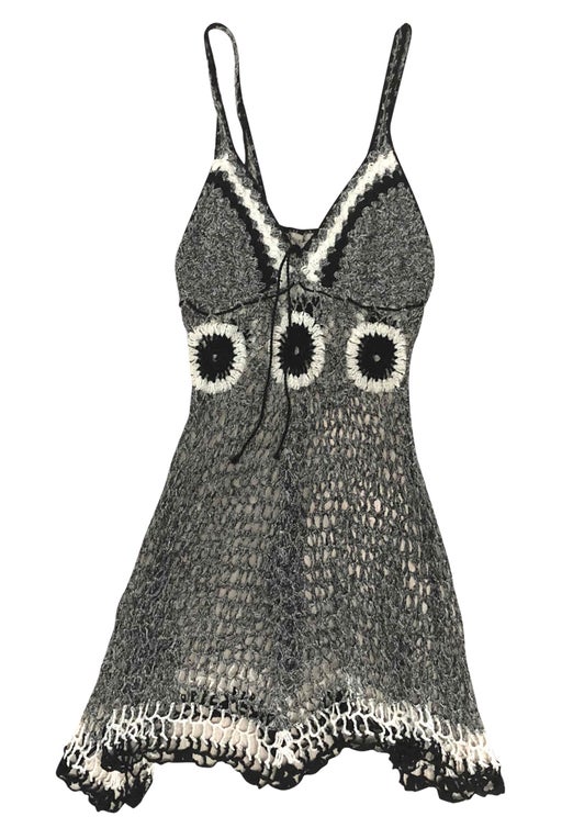 Crochet beach dress