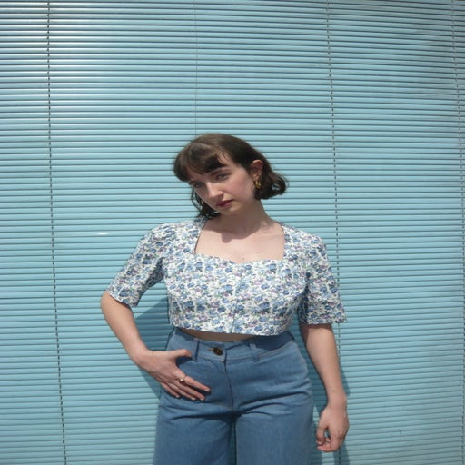Crop top Nathalie Dumeix