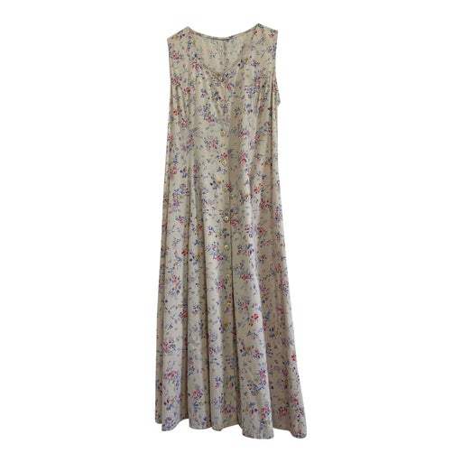 Robe longue en coton