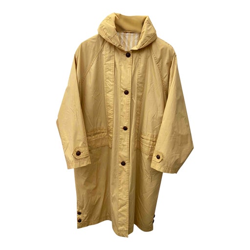 yellow raincoat