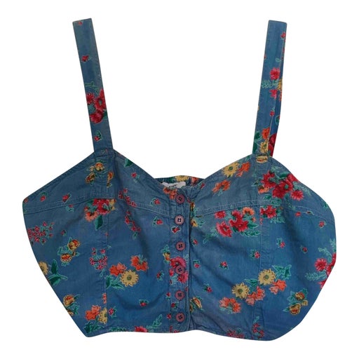 Croc top à fleurs