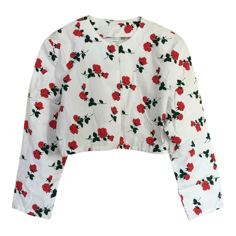 Veste courte en coton 
