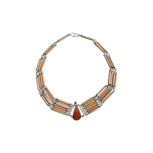 Collier en bois 