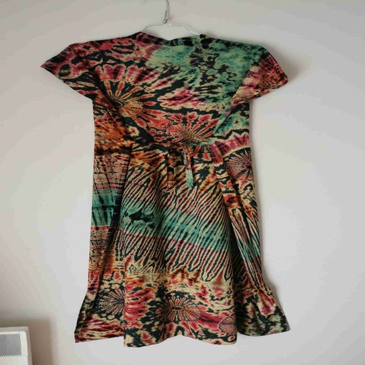 Robe longue tie and dye