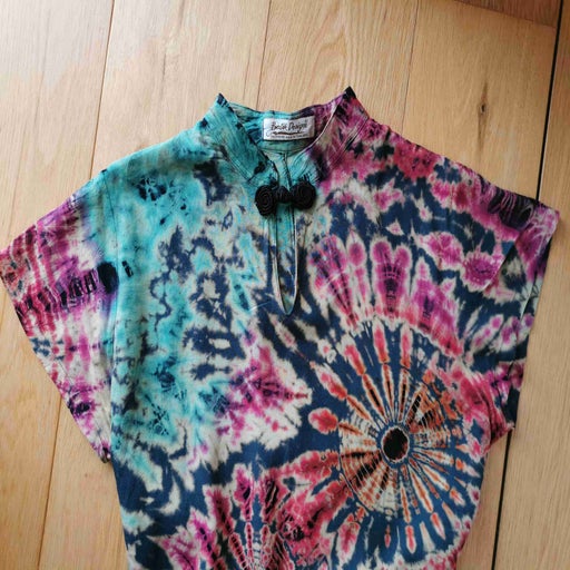 Robe longue tie and dye