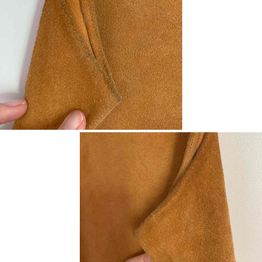 Suede Fringe Vest, Ties in the front, The