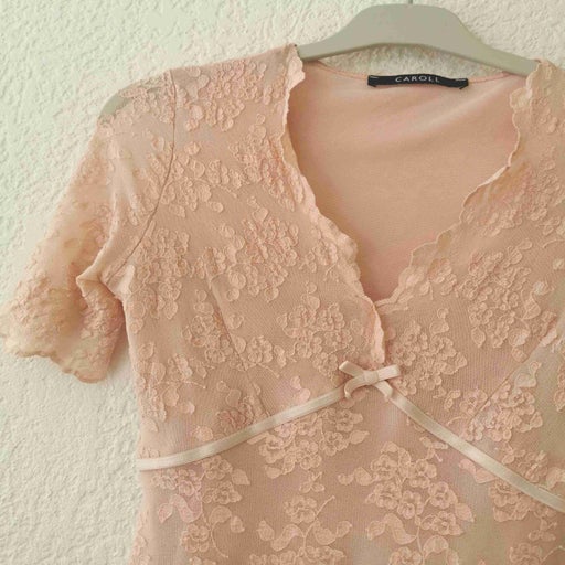 Top en dentelle