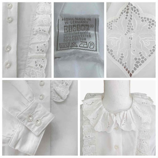 Blouse brodée