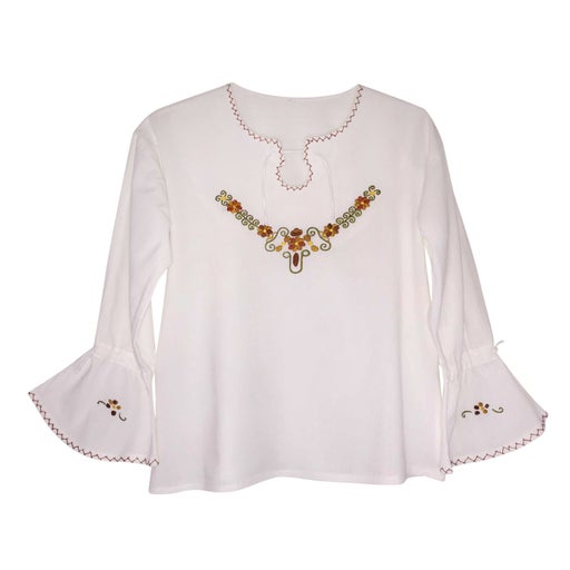 Blouse brodée 