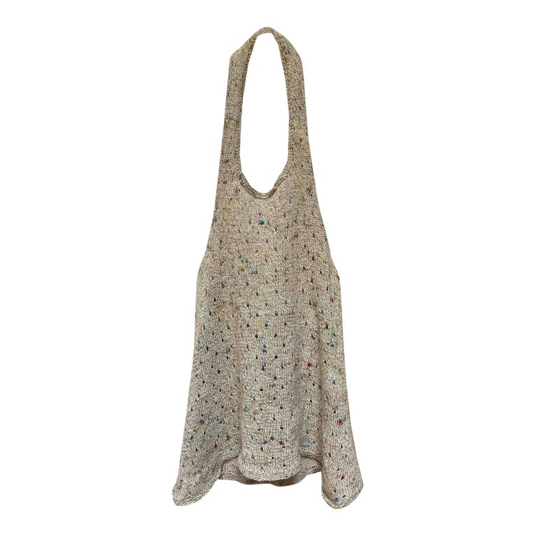 Crochet open back
