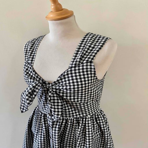 Mini robe vichy en coton