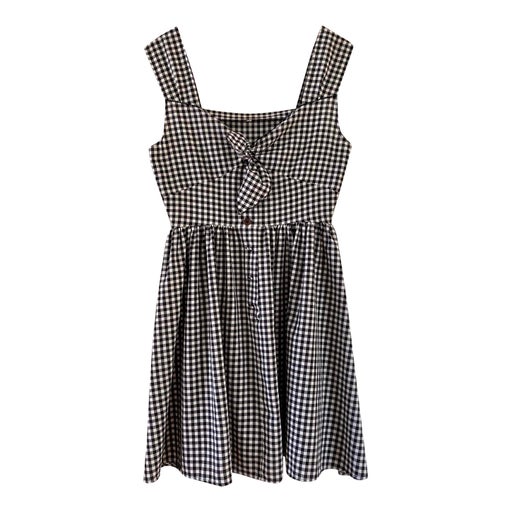 Mini robe vichy en coton