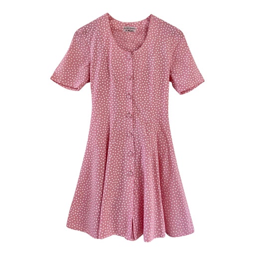 Robe mini à pois