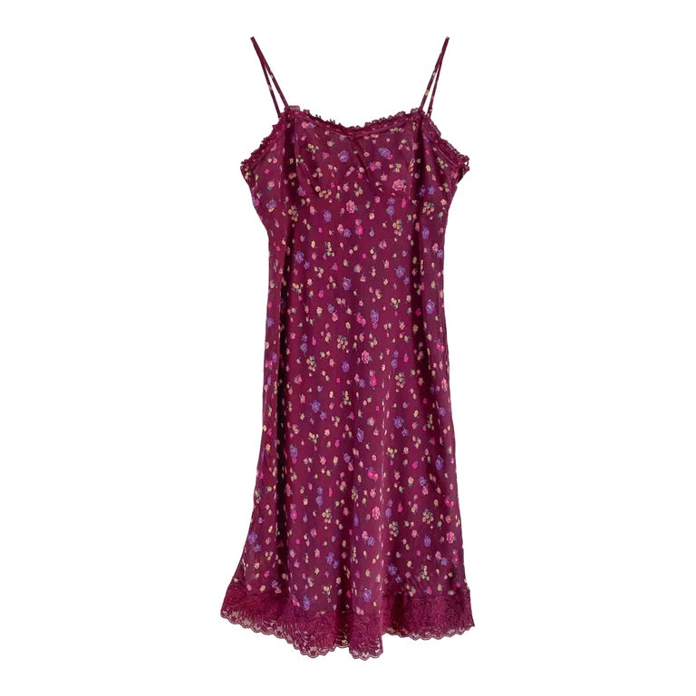 Robe nuisette à fleurs