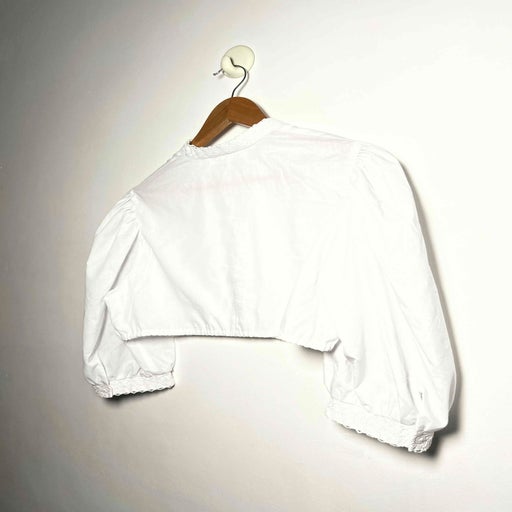 Crop top blanc