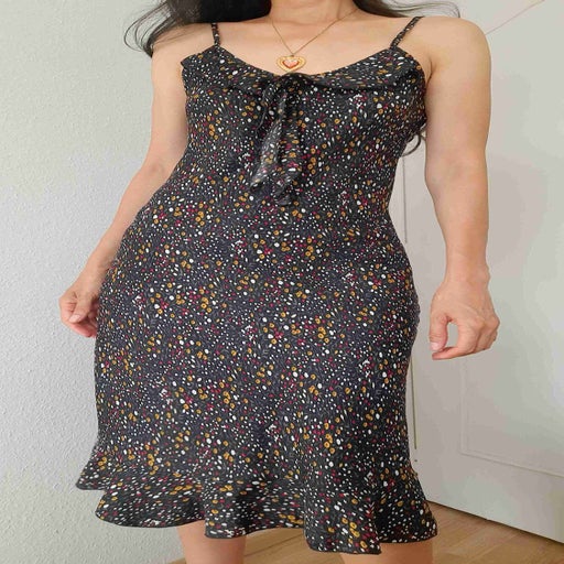 Robe nuisette à fleurs 