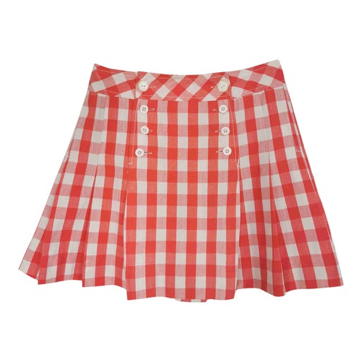 Mini jupe en coton