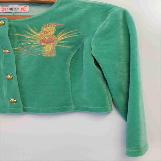 Cardigan en velours